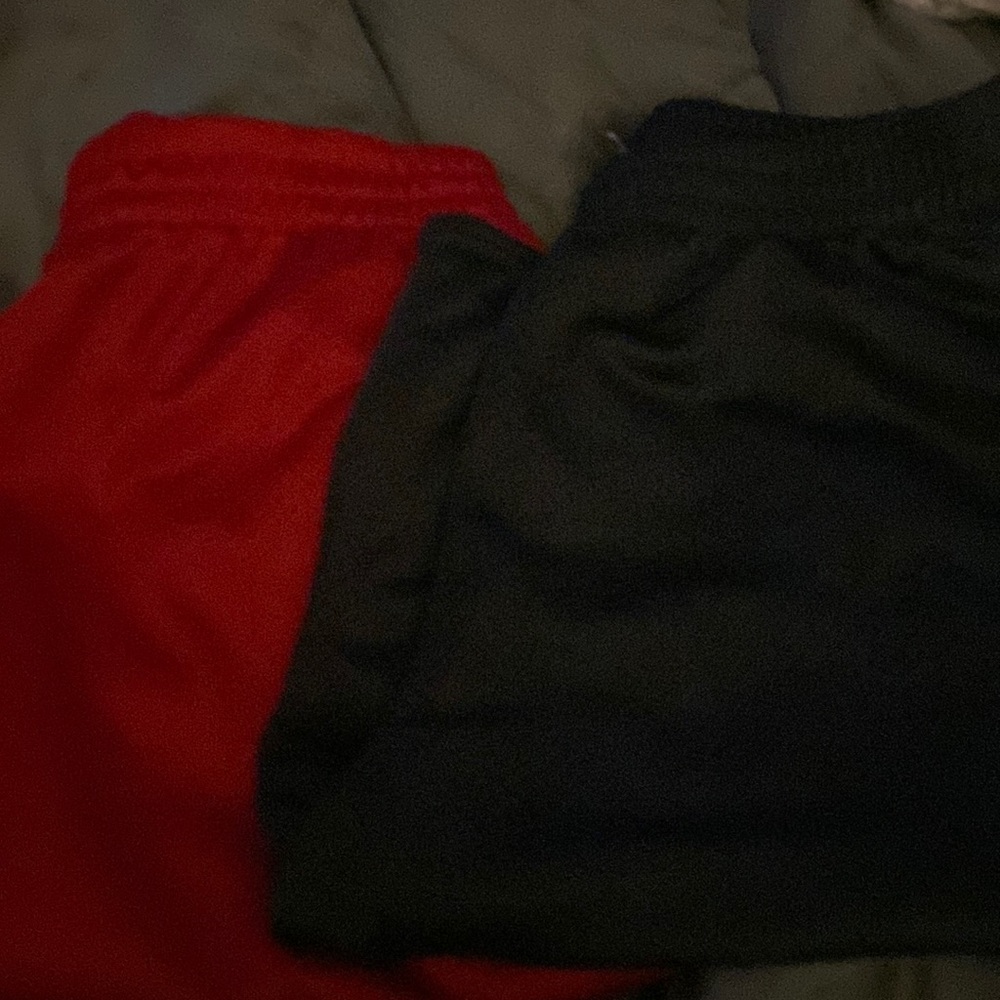 Boys size 18 athletic shorts (2 pair)